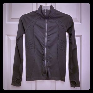 Fabletics Jacket. Black. Zip up. Long sleeve. S.